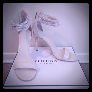 Guess Ankle Strap High Heels